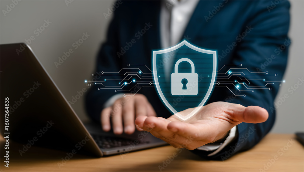 Poster Cybersecurity Technology for Network Security and Data Protection