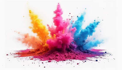 Abstract Watercolor Background with Colorful Paint Splash and Artistic Vector Design