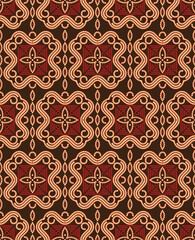 Chinoiserie inspired. Vintage floral illustration. Blue and white