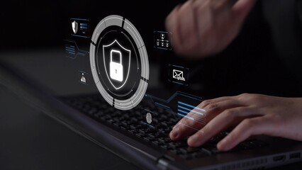 Cyber security protection and cyber security strategies against cyber threats, system hacks,...