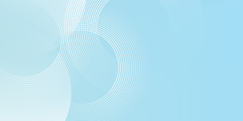 Modern abstract background, blue white gradations, circle effect,shape memphis, trendy , vector