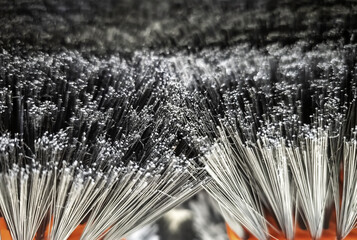 New brush bristles