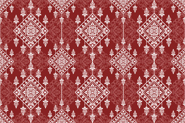 red carpet texture. Damask seamless pattern vector background. baroque style pattern. Luxury textile. Graphic ornate pattern for wallpaper, fabric, packaging, wrapping. Damask floral ornament.