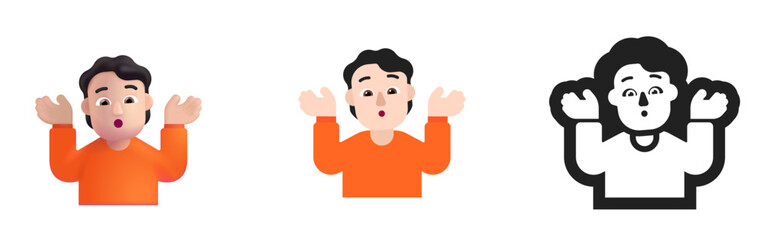 Man Shrugging
