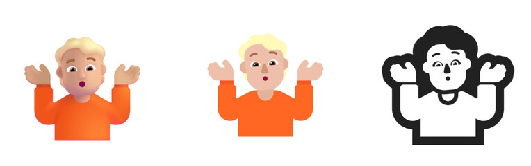 Man Shrugging
