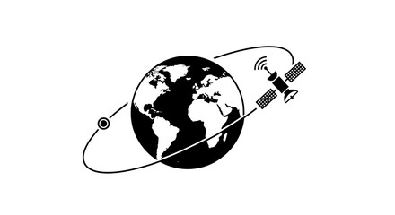 Global Satellite Network – Modern Earth Communication Design
