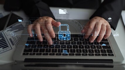Cyber security protection and cyber security strategies against cyber threats, system hacks,...