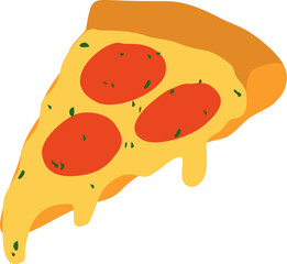 Slice of Cheesy Pizza