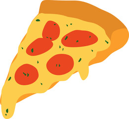 Slice of Cheesy Pizza