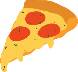 Slice of Cheesy Pizza