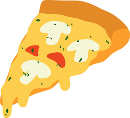 Slice of Cheesy Pizza