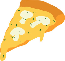 Slice of Cheesy Pizza