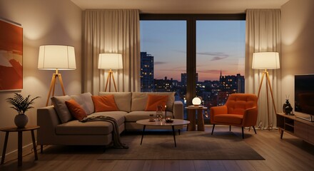 luxurious living room