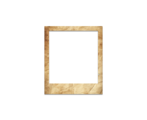 Simple Vintage Polaroid White old paper texture Photo Frame Blank PNG - Minimalist Blank Picture Border, fream material, 