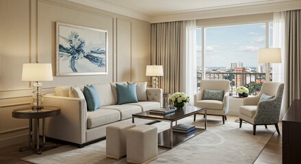 luxurious living room