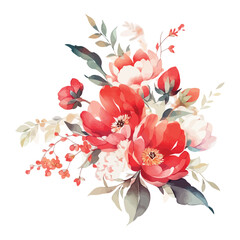 Elegant floral background with pink lily blossoms, a beautiful illustration of spring nature design