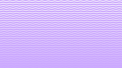Purple and white gradient seamless pattern with wavy lines. Gradient background with wavy horizontal stripes.