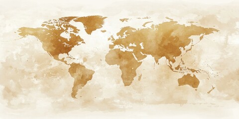 Vintage World Map