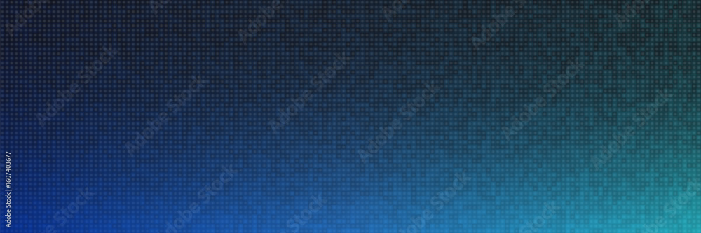 Aufkleber blue abstract background, pixel light bg for digital technology, artificial intelligence, machine le