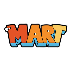 A mart is a place where goods are bought and sold, often featuring a variety of shops or stalls offering groceries, clothing, and household items.
