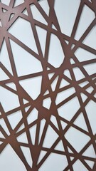 Abstract background. A seamless real 3D background featuring modern, futuristic geometric patterns.