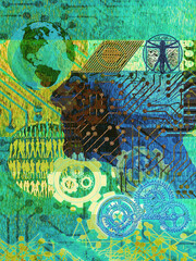 Profile Gears Vitruvian Man