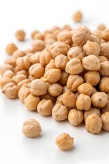 close up of chickpea nuts