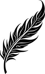 Obraz premium Tribal Feather Tattoo design vector graphics