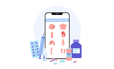 Marfan syndrome on screen