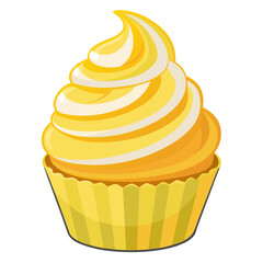 cupcake vector illustration