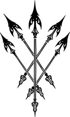 dragon, tribal, tattoo,  flowers, vine, leave vector design