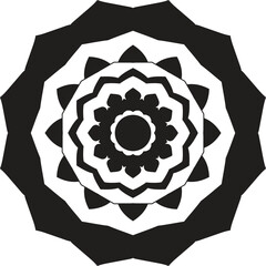 mandala design for henna design, ,mandala art with neat lines, creative mandala ,Vector filigree mandala with abstract elements, isolated on white background