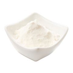 Bowl of White Powder (Flour, Sugar, or Milk Powder)