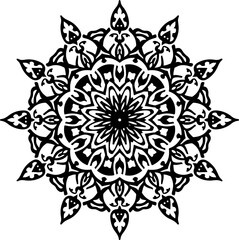 dragon, tribal, tattoo,  flowers, vine, leave vector design
