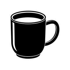 Coffee Mug Vector Flat Clean Isolated