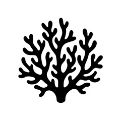 Coral Reef Icon Vector Flat Clean Isolated