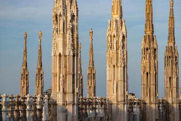 Duomo di Milano or Milan Cathedral Roof