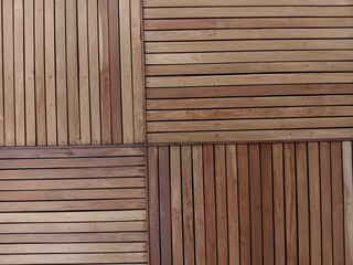 Brown wooden pattern rectangle panel