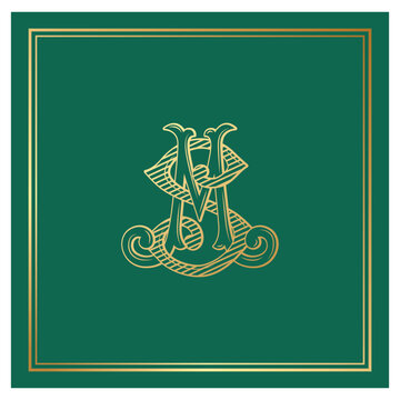 MS,SM, logo MS, Letter MS,  Monogram MS, Wedding Monogram, Wedding Logo, Logo Design , Monogram Vintage