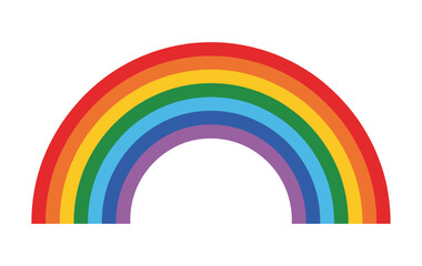 Rainbow Color Icon – Flat Modern Design for Mobile Apps, Web UI, Creative Tools, and Digital Interfaces Featuring Full Spectrum Gradient Style

