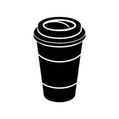 Coffee To Go Cup with Sleeve Icon Vector Illustration