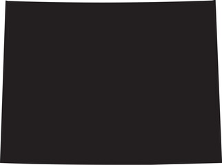 Vector Map of Colorado High Detailed 