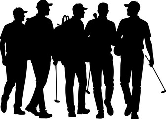 golf swing, , sports player, golf club, man vector