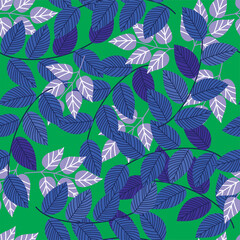 Colorful Leaves Abstruct Background Vector Design