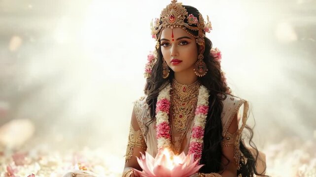 Divine Sita legend: Janaki virtue, Maithili grace, Vaidehi strength, Bhumija purity, Rama devotion, Ravana trial, Ayodhya return, epic loyalty, Navami prayer, Vivaha ritual, Leela act, dharma path