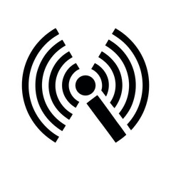 International Call Signal Icon Vector Illustration