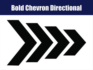 Bold Chevron Directional Flow Animation Concept – Decreasing arrow size implies forward motion and sequence logic.