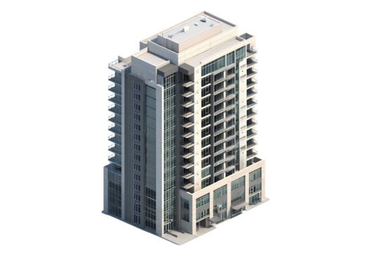 modern building in the city