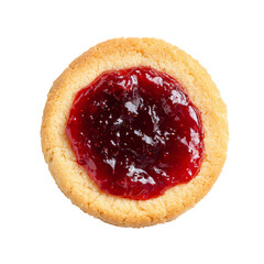 Delightful Raspberry Cookie: A delectable raspberry cookie, artfully designed, offers a tantalizing visual treat, celebrating the essence of delightful treats and sweet moments.