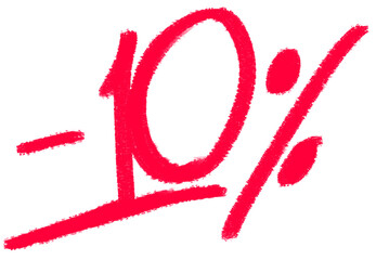Ten percent off